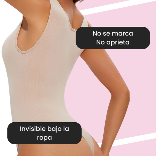 Body Moldeador "Vientre Plano" — Efecto Invisible y Sin Costuras